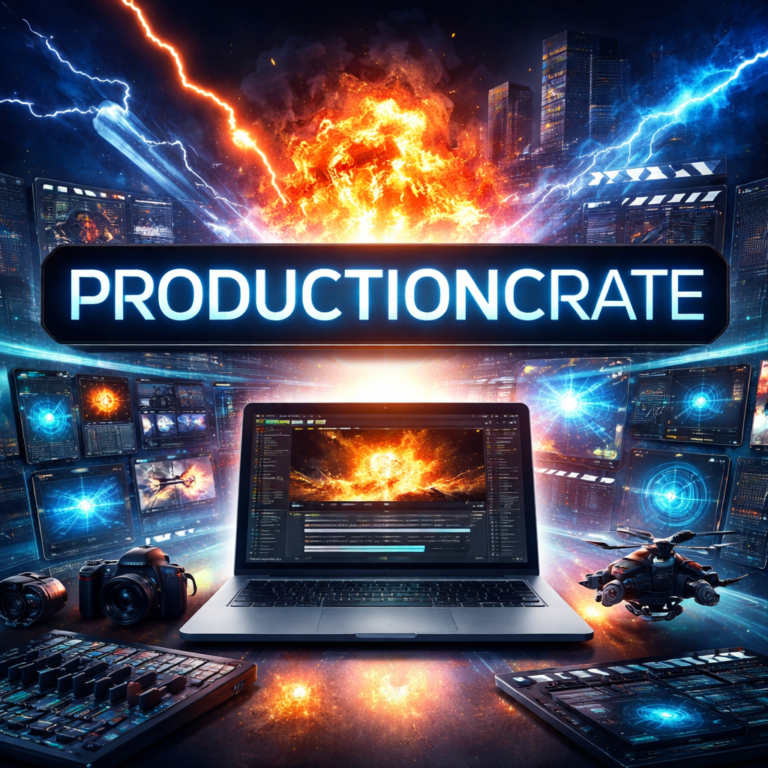 ProductionCrate: The Ultimate Resource for VFX, Motion Graphics, and Video Production Assets
